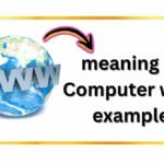 wwww meaning in computer with example